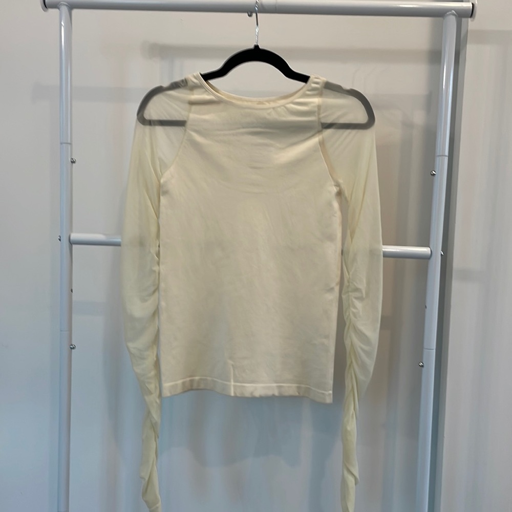 Intimately Top with Mesh Long Sleeves by Free People